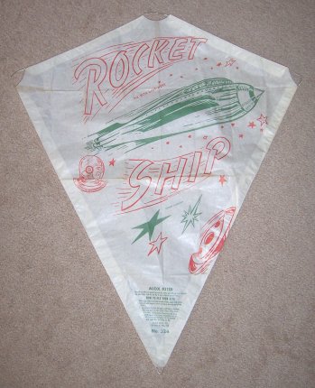 Alox Rocket Ship kite, 2 color